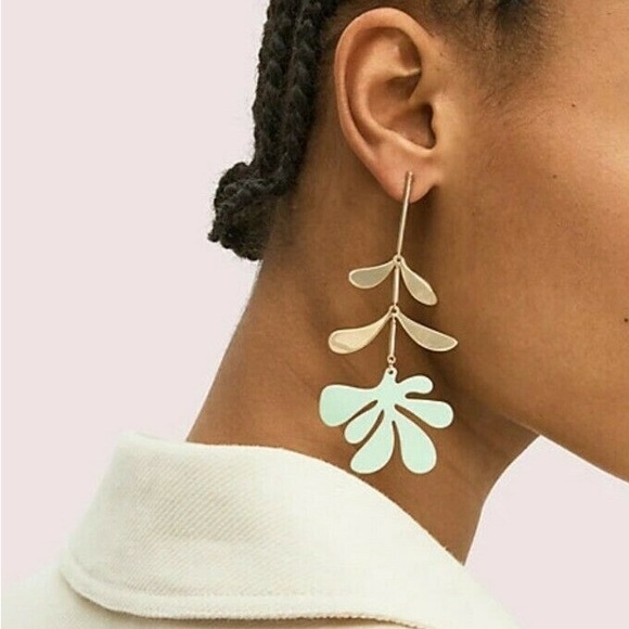 KATE SPADE Botanical Garden Linear Earrings - Picture 2 of 5